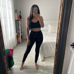 Beyond Yoga Butterfly Shine High-Waisted Midi Leggings